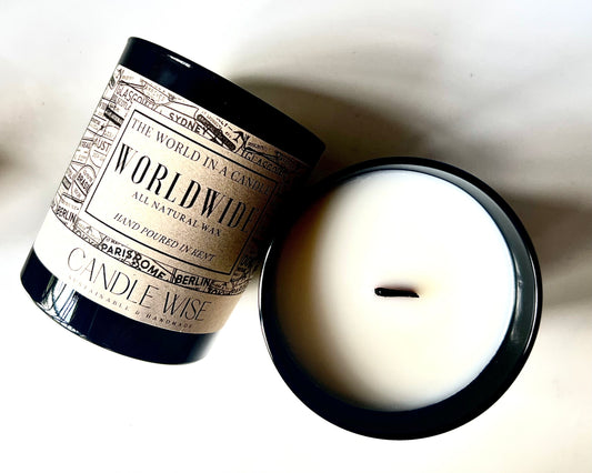 Worldwide Candle by Candle Wise with a global design, inspired by scents from international destinations