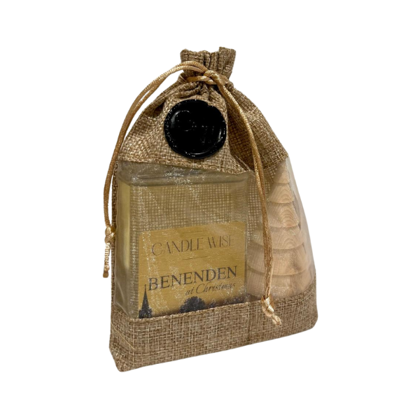 Benenden at Christmas Scented Wooden Christmas Tree | Cosy Countryside