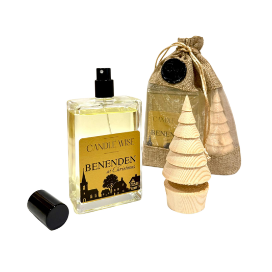 Benenden at Christmas Scented Wooden Christmas Tree | Cosy Countryside