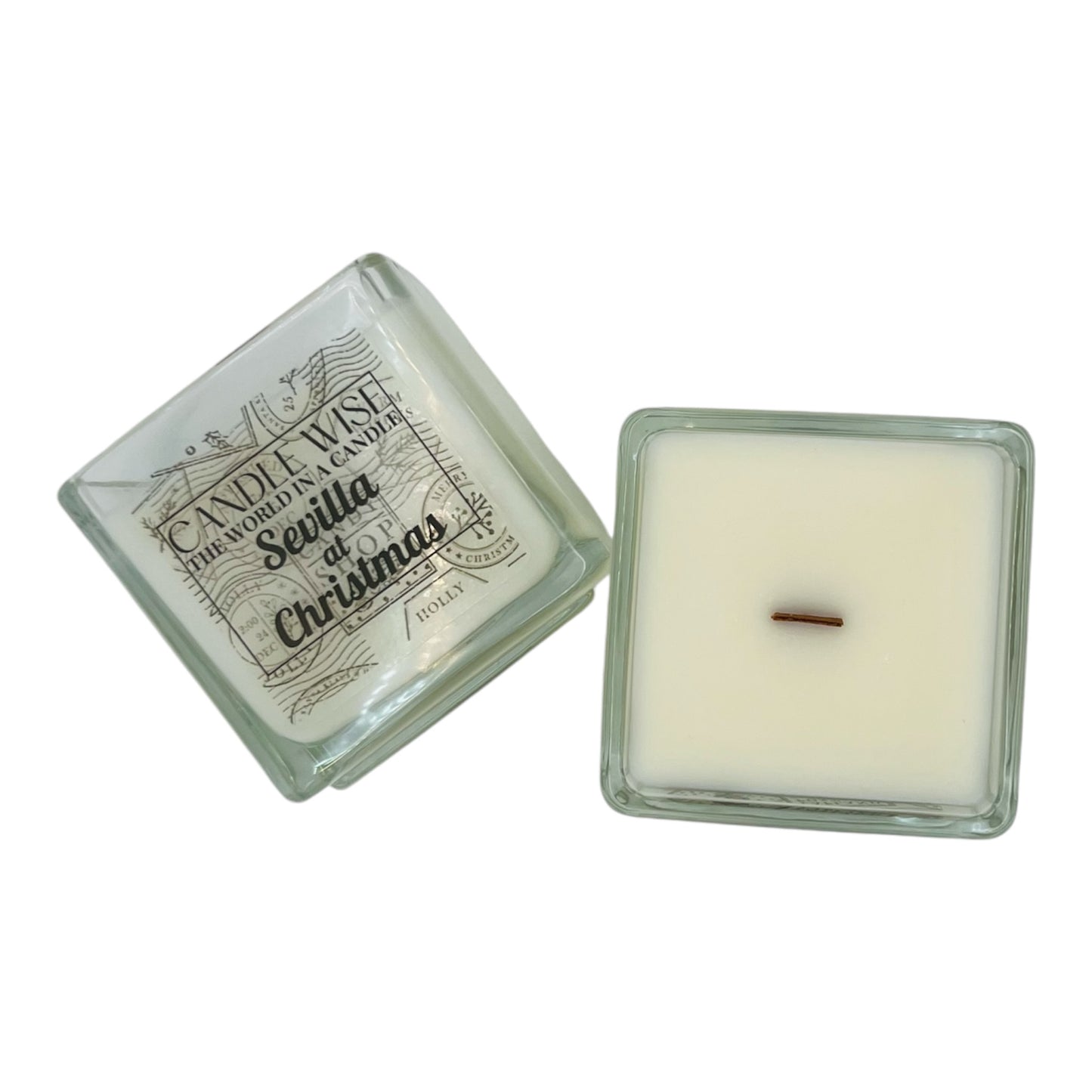Sevilla at Christmas Large Candle | Vibrant Festive Warmth
