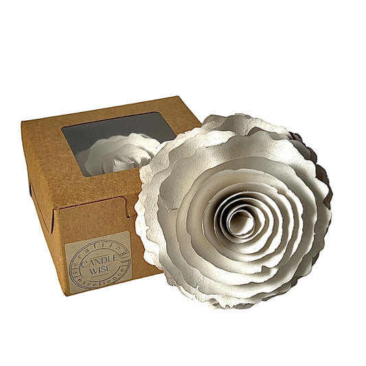 Off White Natural Wooden Diffuser Flower Reed on String