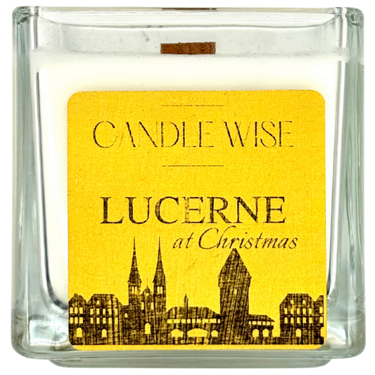 Lucerne at Christmas Large Candle | Alpine Serenity