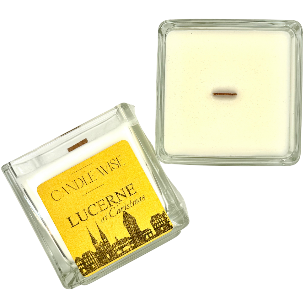 Lucerne at Christmas Large Candle | Alpine Serenity