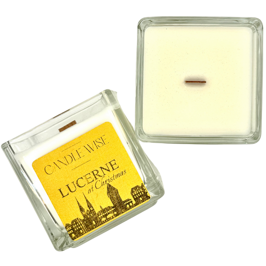 Lucerne at Christmas Large Candle | Alpine Serenity