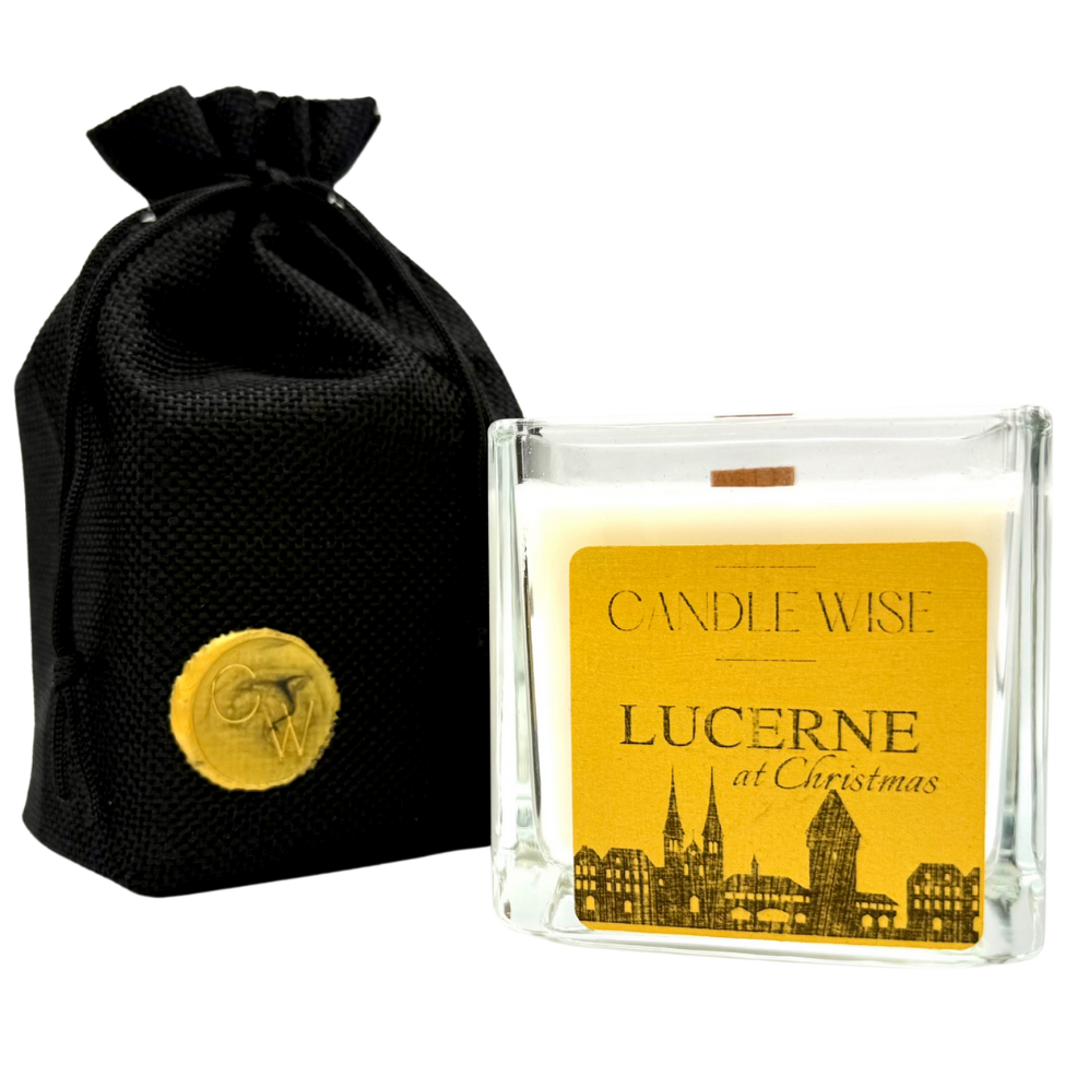 Lucerne at Christmas Large Candle | Alpine Serenity