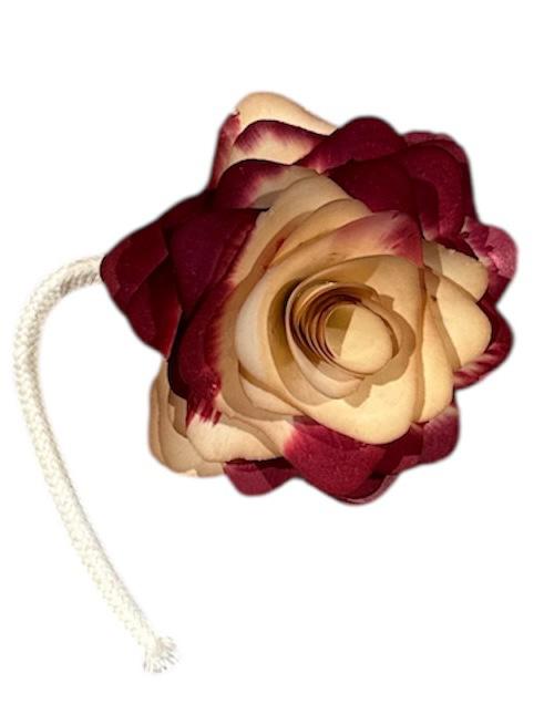 Ombre Burgandy Wooden Diffuser Flower Reed on String