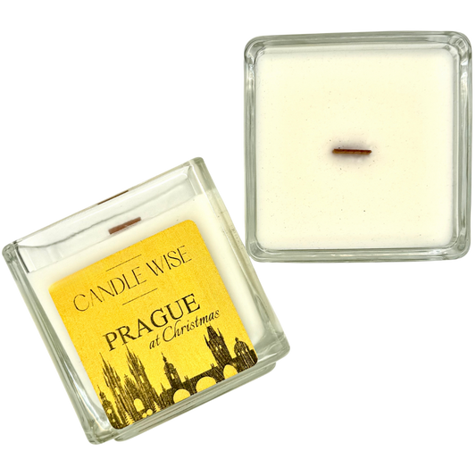 Prague at Christmas Large Candle | Enchanting Festivity