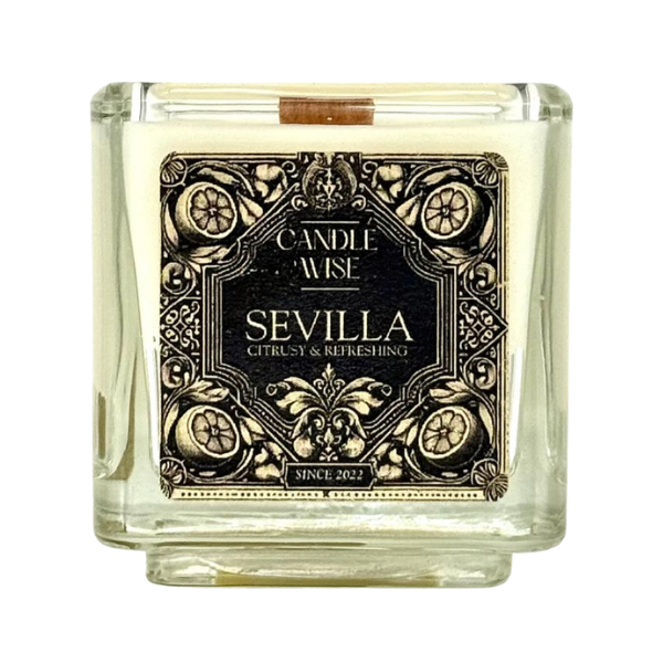 Sevilla Mini Travel Size Scented Candle | Citrusy & Refreshing