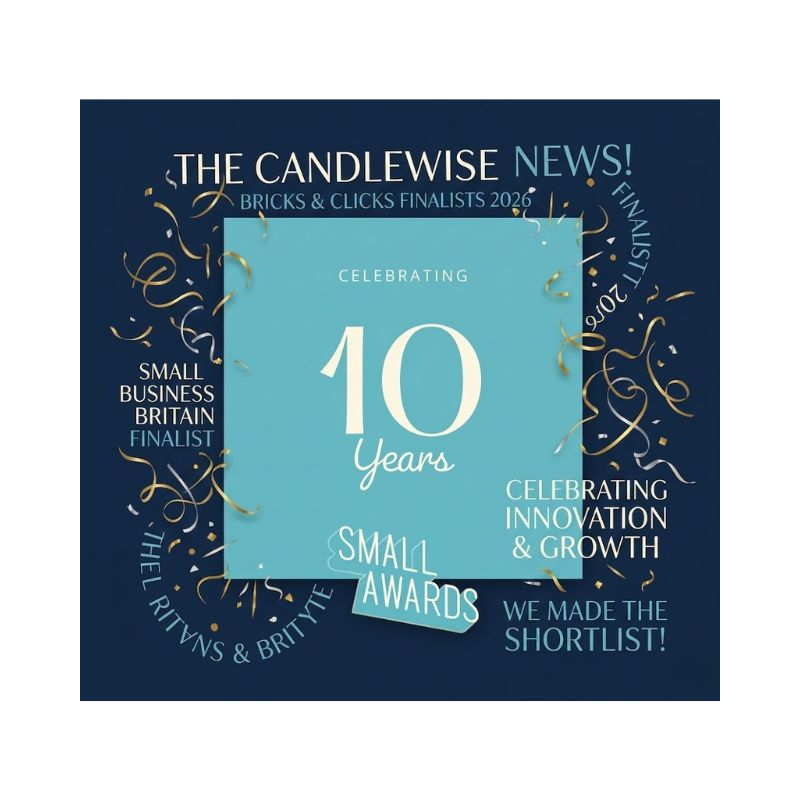 Candlewise shortlisted for Bricks and Clicks category at The Small Awards 2026