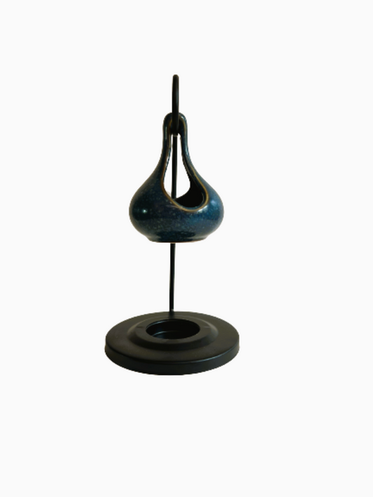 Blue Tear Drop Wax and Oil Burner