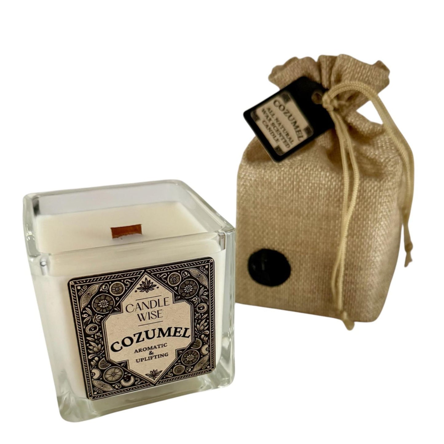 Cozumel Large Scented Candle | Aromatic and Uplifting