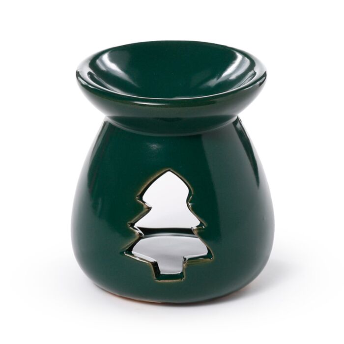 Green | Christmas Tree Wax Oil Burner