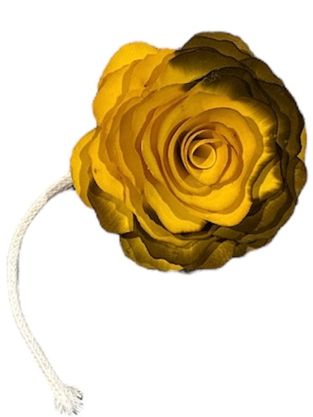 Ombré Gold Yellow Natural Wooden Diffuser Flower Reed on String
