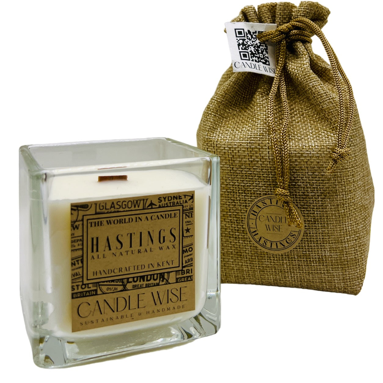 Hastings Mini Travel Size Scented Candle