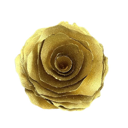 Gold | Wooden Flower Stick