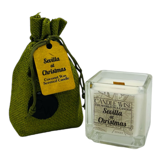 Sevilla at Christmas Mini Candle | Festive Energy in a Compact Size