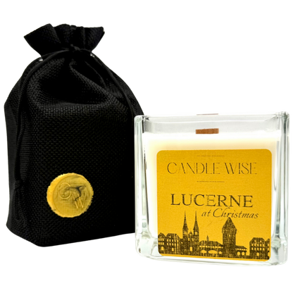 Lucerne at Christmas Large Candle | Alpine Serenity