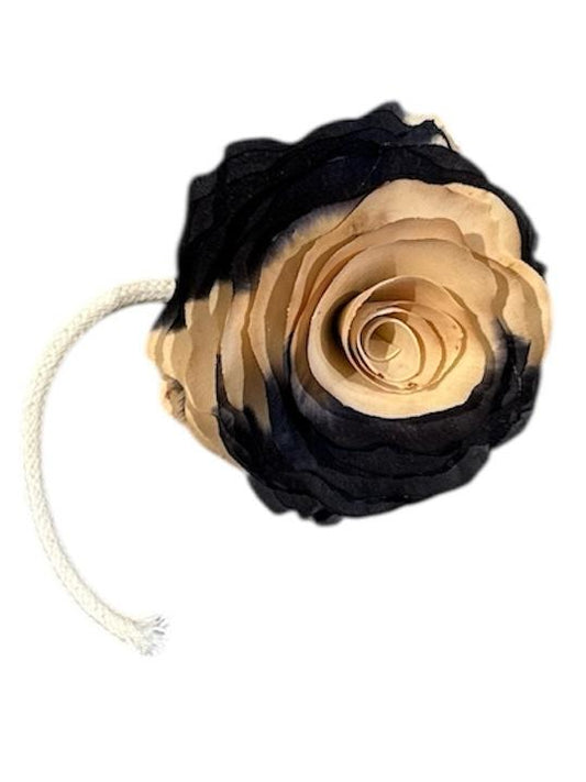 Ombre Black Wooden Diffuser Flower Reed on String