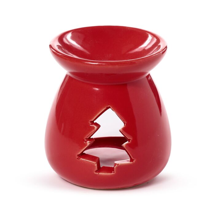 Red | Christmas Tree Wax Oil Burner