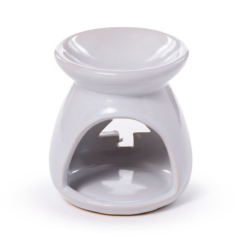 White | Christmas Tree Wax Oil Burner