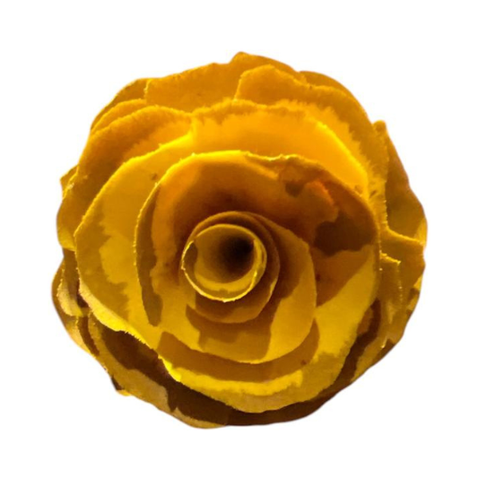 Ombre Yellow Handmade Flower Diffuser Stick