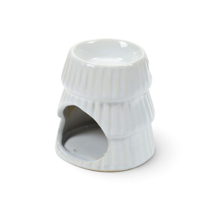 White | Christmas Tree Wax Oil Burner