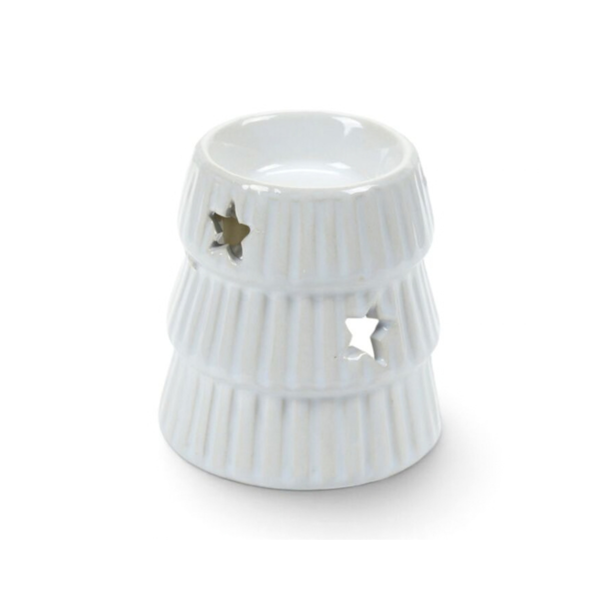 White | Christmas Tree Wax Oil Burner