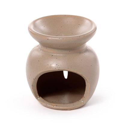 Beige | Small Flower Cutout Ceramic Wax Burner